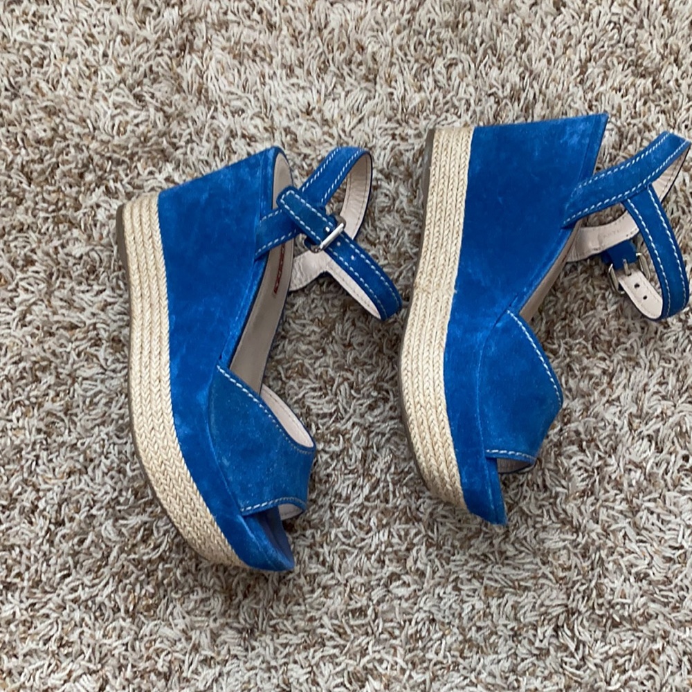 Reserved @kathybean Prada Platform Sandals - Picture 7 of 9